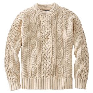 L.L. Bean Signature Cotton Fisherman Sweater